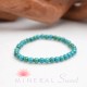 Bracelet  enfant Chrysocolle perles rondes 4mm