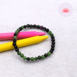 Bracelet enfant Rubis sur Zoïsite