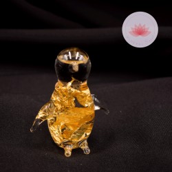 Pingüino de hojas de Oro
