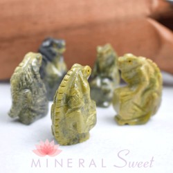 Iguana jaspe artesanía Perú