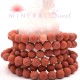 Bracelet Jaspe rouge mat Perles rondes 8mm