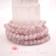 Pulsera Kunzita perlas redondas 6mm