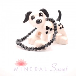 Bracelet enfant Obsidienne mouchetée