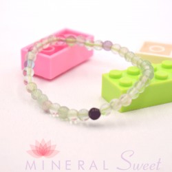 Pulsera infantil Fluorita