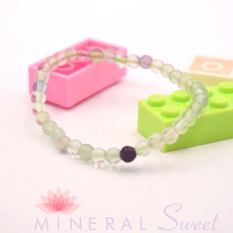 Pulsera infantil Fluorita