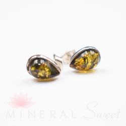 Boucle d'oreille en Ambre