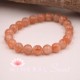 Pulsera Piedra de Sol perlas redondas 9mm