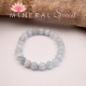 Pulsera Aguamarina perlas redondes 8mm