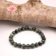 Pulsera Shungit y Rubí-Zoisita