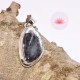 Pendentif Opale Dendritique argent 1