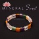 Bracelet multicolore Square 10mm