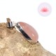 Pendentif Quartz rose argent 4