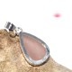 Pendentif Quartz rose argent 4