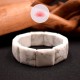 Bracelet Howlite square 20mm
