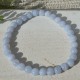 Pulsera Calcedonia perla redonda 6mm