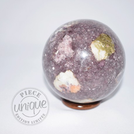 Lépidolite sphère 3