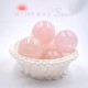 Cuarzo rosa esferas 200-220g