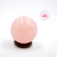 Quartz rose sphère 2