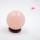 Quartz rose sphère 2