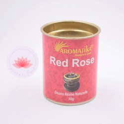 Incienso resina Rosa roja
