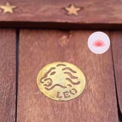 Porte encens en bois Zodiaque - Lion