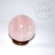 Quartz rose sphère 15