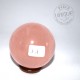 Quartz rose sphère 11