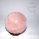 Quartz rose sphère 8