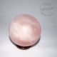 Quartz rose sphère 8