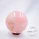 Quartz rose sphère 6