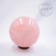 Quartz rose sphère 6