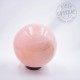 Quartz rose sphère 6
