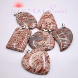 Colgante Jaspe rojo Breschia