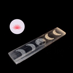 Baton de soin Sélénite Lune + Arbre de vie