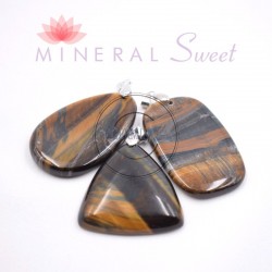 Pendentif Oeil de Faucon et tigre