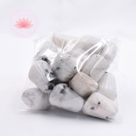 Pierre de lune pierre roulée par sachet de 250gr