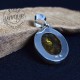 Colgante ámbar y plata 5