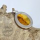 Colgante en Ámbar y plata 4