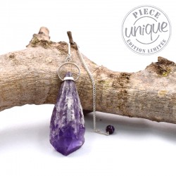 Pendule Améthyste Pointe naturelle 2