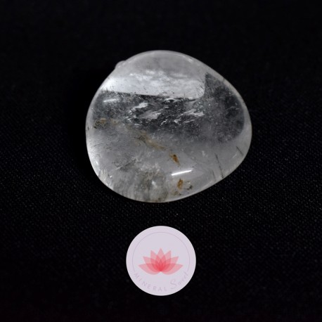 Cristal de roche pierre roulée 6