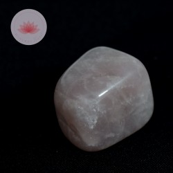 Quartz rose pierre roulée 4