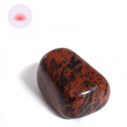 Obsidienne Acajou pierre roulée 6