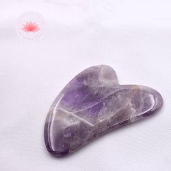 Gua sha massage Améthyste 2