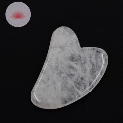 Gua sha massage Cristal de roche 2