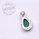 Pendentif Turquoise d'Arizone et argent 2