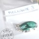Pendentif Malachite serti argent 3