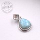 Pendentif Larimar argent 7