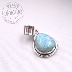 Pendentif Larimar argent 7