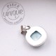 Colgante Larimar plata B4