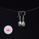 Boucle d'oreille Pierre de Lune argent 2